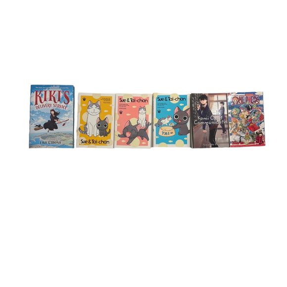 One Piece #91 Lot of 6 Books Sue & Tai-Chan Komi Kikis Delivery Service Anime - Picture 2 of 7